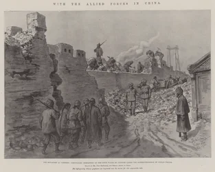 Avec les forces alliées en Chine